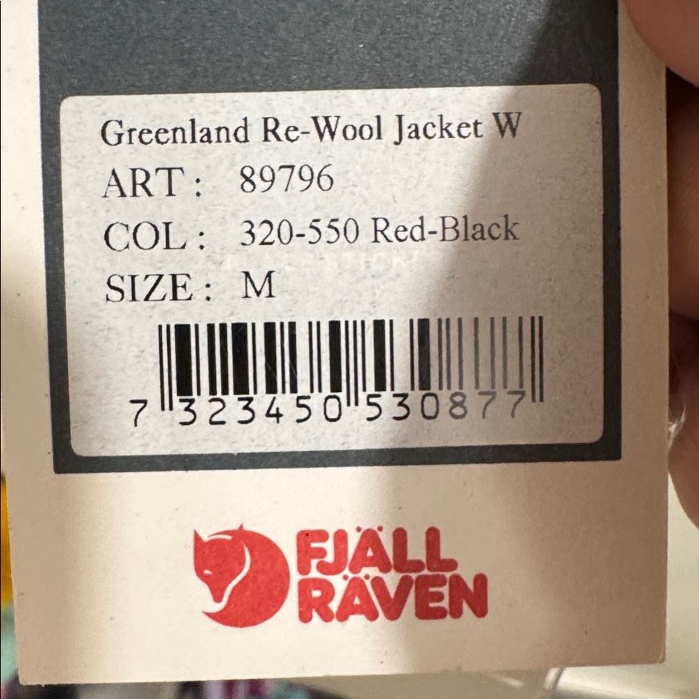 Fjallraven women’s plaid wool jacket - Picture 6 of 6